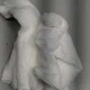 MANDIOO Pack of 2 Pure Snow White Faux Fur Fuzzy Cozy Soft Decorative Throw Pillow Covers Set Cushion Cases Pillowcases for Sofa Bedroom Car 20x20 Inches