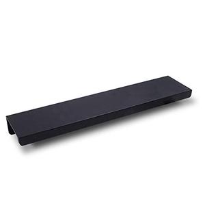 Jetland Cabinets Drawers Edge Pulls - 8-Pack, 6" Overall Length, Black, Concealed Tab Pulls for Kitchen Garage Cabinet Drawers, PW5018B128 Jetland Cabinets Drawers Edge Pulls - 8-Pack, 6" Overall Length, Black, Concealed Tab Pulls for Kitchen Garage Cabinet Drawers, PW5018B128