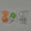 Skylety 5 Pieces Glow in The Dark Sticky Balls Elevated Glowing Stress Ceiling Lumi Balls Relax Cool ASMR Stuff for Ceiling Wall Adults (2.6 Inches,White, Orange, Green)