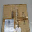 HYSEYY Double Rods Clothes Rack, Sturdy Rolling Clothing Rack, Portable Clothing Racks for Hanging Clothes - Metal Garment Rack Wardrobe Coat Rack for Bedroom Laundry Living Room, Gold (16.5"D x 44.3"W x 63"H)