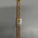 Slim Metal Band for Apple Watch Bands for Women 41mm 40mm 38mm Gold iWatch Bands with Protective Case, Stainless Steel Thin Dressy Fancy Strap for Apple Watch Band Series 9 8 SE 7 6 5 4 3-Gold