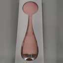 Clean, Acne, and Redvolution - Electric Facial Cleansing Brush, Smart Facial Device with Silicone Brush & Anti-Aging Massager, Red and Blue LED Light (Blush)