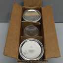 Ball Wide Mouth Glass Mason Jars with Lids and Bands, Used for Canning, Pickling, Juice, Jam, Jelly, Pint Size 16 Ounce (Pack of 3)