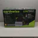 Earthwise LSW70021 21-Inch Width Leaf & Grass Push Lawn Sweeper, Black