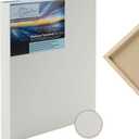 Da Vinci Pro Medium Textured Gesso Panel - 18x18-1-5/8" Depth Wood Panels for Painting - Accepts Mediums Like Canvas - for Oils, Acrylics, Mixed Media, Pastels & Drawing Sticks