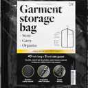 Luxury Garment Storage Bag for Men and Women, Shirt, Blouse, Wool Sweater, Suit Jacket, 40 Inch + 5 Inch Gusset, High Quality Hanging, Breathable