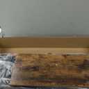 Hadulcet Mobile Standing Desk Adjustable Height, Rolling Desk Stand Up Desk, Mobile Laptop Desk, Rolling Computer Desk with Charging Station, Portable Desk with Wheels, Rustic Brown