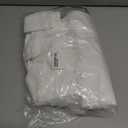 200 Large Plastic Grocery T-Shirt Bags - Plain White 12" x 6" x 21"