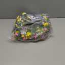 J'FLORU Spring Wreaths for Front Door 22 Inch Artificial Summer Wreath Daisy and Lavender Wreath with Wildflowers for Home Wall Farmhouse Springtime Easter Holiday Party (Multicolor)