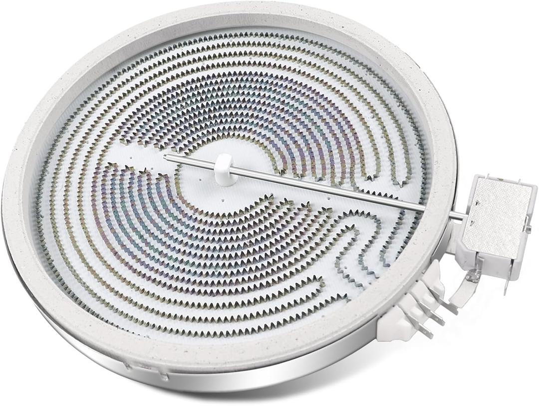 Upgraded 316555800 W10823692 9"/6" Dual Radiant Surface Element Compatible with Frigidaire Kenmore Whirlpool Samsung Range, Stove 10" Heating Element Replace 316418401, 316418400, DG47-00022A