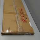 Delma Arched Mirror Full Length,Standing Mirror Full Body,Large Floor with Stand for Wall Entryway Door Bedroom Bathroom Living Room (56"L x 15"W, Black Frame)