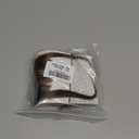 NAYOO Bangs Hair Clip - Brown Fake Bangs 100% Real Human Hair Extensions Wispy Bangs for Women Fringe with Temples Hairpieces Curved Bangs for Daily Wear(Brown, Wispy Bangs)