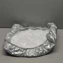 Anti-fall Thickened Window Air Conditioner Cover Inside Silver- Windproof Waterproof Insulated - Universal Window AC Unit Cover For Indoor(M-18.8*14.2*3in)