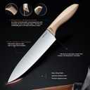 RAXCO Kitchen Set,18-Piece Silicone Cooking Utensils and Stainless Steel Chef's Knives,Khaki (Khiki)