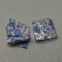 VitalCozy Wreath Sash for Front Door Wreath Satin Sash for Embroidery Monogram Garland Ribbon Accessories Xmas Party Yard Doorway Indoor Outdoor Wall(Chinoiserie)