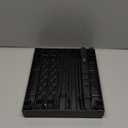 Locker Organizer Shelf Adjustable Width and Height, Ideal Locker for School, Office, and Gym Lockers (Black)