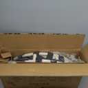 BCAN 36'' Toddler Trampoline, ASTM Certified-Foldable Mini Trampolines for Kids Ages 1-6, Adjustable Handle, Safety Pad & Foldable Legs, Baby Trampoline Indoor/Garden, Gift for Boy and Girl (Beige)