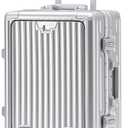 20" Aluminum Frame Carry-On with Front Pocket & USB Port
