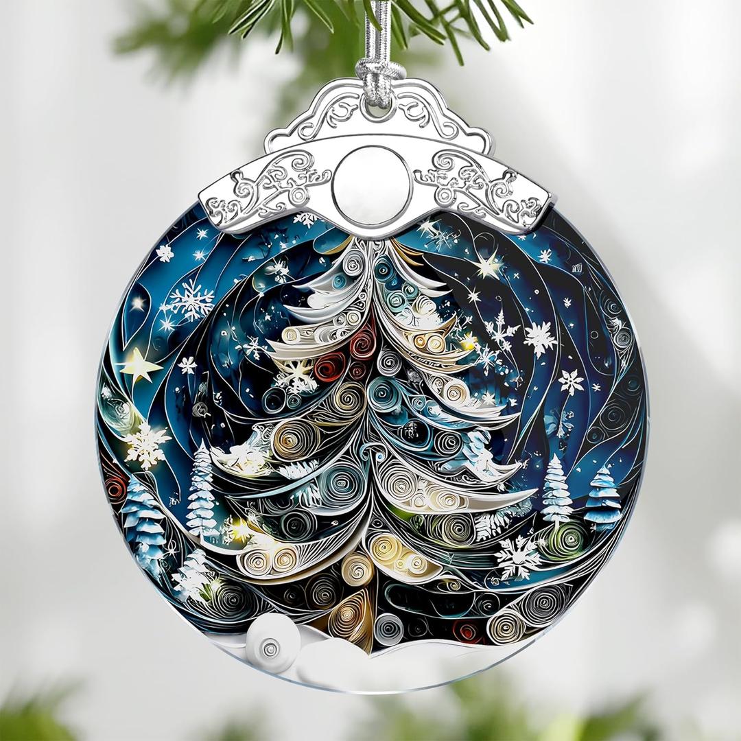10 x Christmas Ornament, Christmas Tree Ornament, Xmas Decor, Holiday Keepsake, Holiday Decor, Xmas Stocking Stuffers, Gift Idea, Gifts for Friend and Family