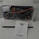 Leg Massager with Heat and Compression, Foot Calf & Thigh Massage for Circulation and Pain Relief, Leg Compression Massager with Handheld Controller 3 Intensities 6 Modes (Yellow & Black)