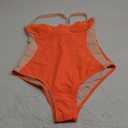 SUUKSESS Womens Tummy Control One Piece Swimsuit Sexy Crisscross Back Bathing Suit Medium