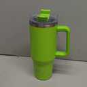 STANLEY Quencher ProTour Flip Straw Tumbler with Leakproof Lid | Built-In Straw & Handle | Cupholder Compatible for Travel | Insulated Stainless Steel Cup | BPA-Free (30 Ounces, Chartreuse)