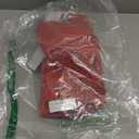 DecorRack 100% Cotton Kitchen Towels, 15" x 25" Absorbent Dish Towels [Premium Quality 400 GSM] Red (Pack of 4)