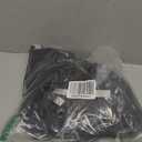 NICETOWN Pitch Black Solid Thermal Insulated Grommet Blackout Curtains/Drapes for Bedroom Window (2 Panels, 42 inches Wide by 63 inches Long, Black)