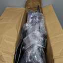 3 Wheel Walkers for Seniors, Lightweight Rollator Walkers Foldable for Elderly with Cane Hold and Cup Hold, Height Adjustable Aluminum Three Wheel Rolling Walker Mobility Aid, Purple