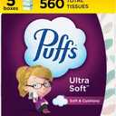 Puffs Ultra Soft Non-Lotion Tissues, 5 Cubes, 56 Tissues Per Box