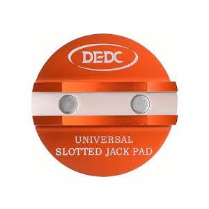 DEDC Universal Aluminum Grooved Magnetic Jack Pad, Jacking Puck Pinch Weld Frame Rail Adapter, Oil Change Mush Haves, Change Tire Repair Tires Oil Must Have, for Car SUV Truck Pickup Sedan MPV Wagon