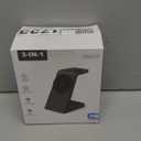 3 in 1 Magnetic Wireless Charging Station Apple 20W Charger Stand Magnetic Wireless Charger for iPhone 16 15 14 13 12 Pro/Pro Max/Plus/Mini AirPods 2/3/Pro iWatch Ultra/8/7/SE/6/5/4/3/2 (3 in 1) (Black)