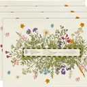 Artoid Mode Vintage Wild Flowers Daisy Spring Placemats Set of 4, 12x18 Inch Seasonal Summer Holiday Table Mats for Party Kitchen Dining Decoration (Beige)