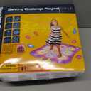 SUNLIN Dance Mat Toys for Girls Ages 3-10 | Dance Pad with LED Lights, Adjustable Volume, 9 Built-in Music, 7 Game Modes, 5 Challenge Levels | Christmas Birthday Gifts for 3 4 5 6 7 8+ Years Old Girl (Purple)