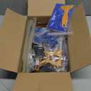 YD0B3 Auto Dent Puller Kit Golden Lifter & Glue Gun, with 80PCS Tabs for Small Ding Hail Dent Removal, Adjustable Width Dent Remover Tools for Automobile Body Motorcycle Refrigerator