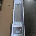 WOODBRIDGE 42-43" W x 76" H Pivot Frameless Single Swing Hinge Shower Door, 3/8 in. (10mm) Thickness Shattered-Proof Tempered Clear Glass with Polished Chrome Trim