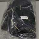 VANKEAN 17.3 Inch Laptop Backpack for Women Men Work Laptop Bag Fashion with USB Port, Waterproof Backpacks Nurse Stylish Travel Bags Casual Daypacks for College, Business, Black