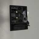 PQRQP 3 in 1 Professional Wireless Lavalier Microphone for iPhone, Android, Camera, Wireless Microphones, Mini Microphone, Crystal Clear Sound Quality for Recording, Live Streaming, Microphone Clips (Elegant Black)