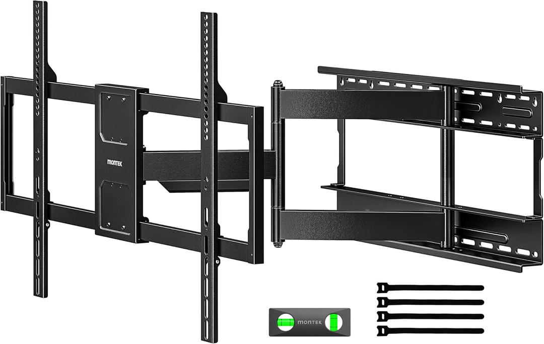 monTEK Heavy Duty TV Wall Mount for 50–100 inch XL TVs up to 176 lbs