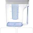 Upgraded Refrigerator water Pitcher DA97-20587B Compatible With Samsung Fridge water Reservoir, Double sealing Fridge reservoir NO leak RF28T5021SR/AA, RF28T5021SG/AA Water Pitcher Reservoir Tank (White)