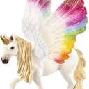 Schleich bayala - 7" Rainbow Unicorn Figure - Unicorn Toy for Girls and Boys - Fantasy Horse Figurine for Kids Ages 5+