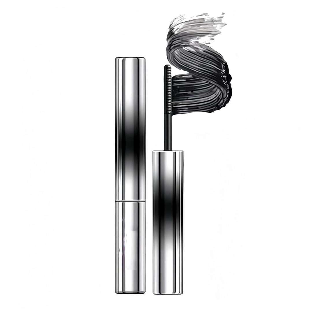 Iron Wands Rod Mascara, 3D Curling Eyelash Iron,Washable Waterproof Brushless Wand Mascara, Long Lasting Lash Extensions,No Flaking, No Clumping BLACK)