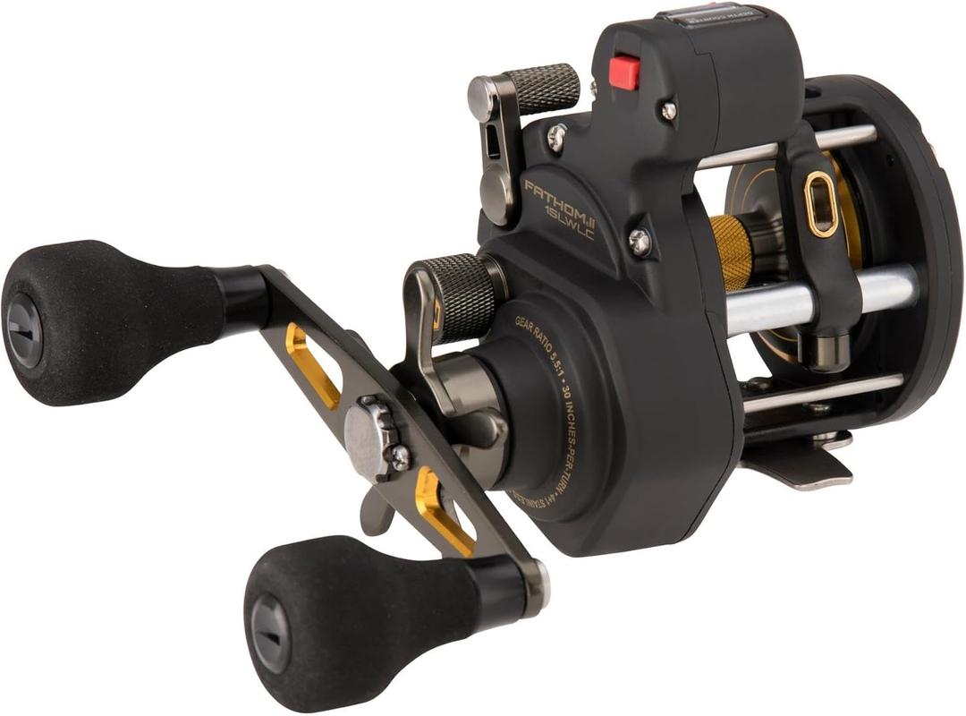 PENN Fishing FTHII15LWLC Spinning Rod & Reel Combos, Black Gold (1481305)