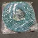 LINEX Sprinkler Soaker Hose 15 ft for Garden Lawn Watering Hose with Stakes