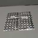 10 Pieces Number Stickers,Number Stickers 1-50,Vinyl Number Stickers,Stickers for Indoor, Outdoor,Number Stickers for Classroom,Office Number Stickers, Number Stickers for Storage, (1 Inch), Pack of 2 