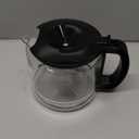 10-Cup Glass Coffee Carafe Compatible with De'Longhi 3066 3067 3093 3094 3111 3112 Kf140 Kf863, Coffee Pot Compatible with 7313283649, Espresso Carafe Machine Parts