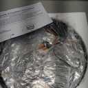 Yisuro Outdoor Ceiling Light with Motion Sensor Flush Mount Farm House Porch Light Ceiling Mount LED Light Fixture - Adjustable 3 Modes Sensor for Patio,Garage (Black)