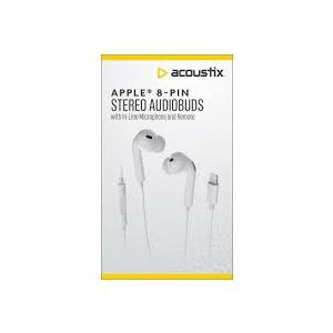 Acoustix Earbuds Mix With Lightning Connector, 2 Pcs
