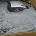 Durable Non-Woven 5th Wheel RV Cover Fits 26.1'-29' Trailers – Waterproof, Tear-Resistant, Sun-Resistant Camper Cover 4 Tire Covers & Gutter Guards