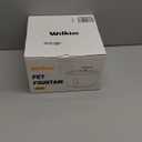 Wireless Cat Water Fountain, 135fl.oz/4L Stainless Steel Cat Fountain Battery Operated, Pet Water Dispenser Cordless for Cats & Dogs Indoor (1 Set Filter)